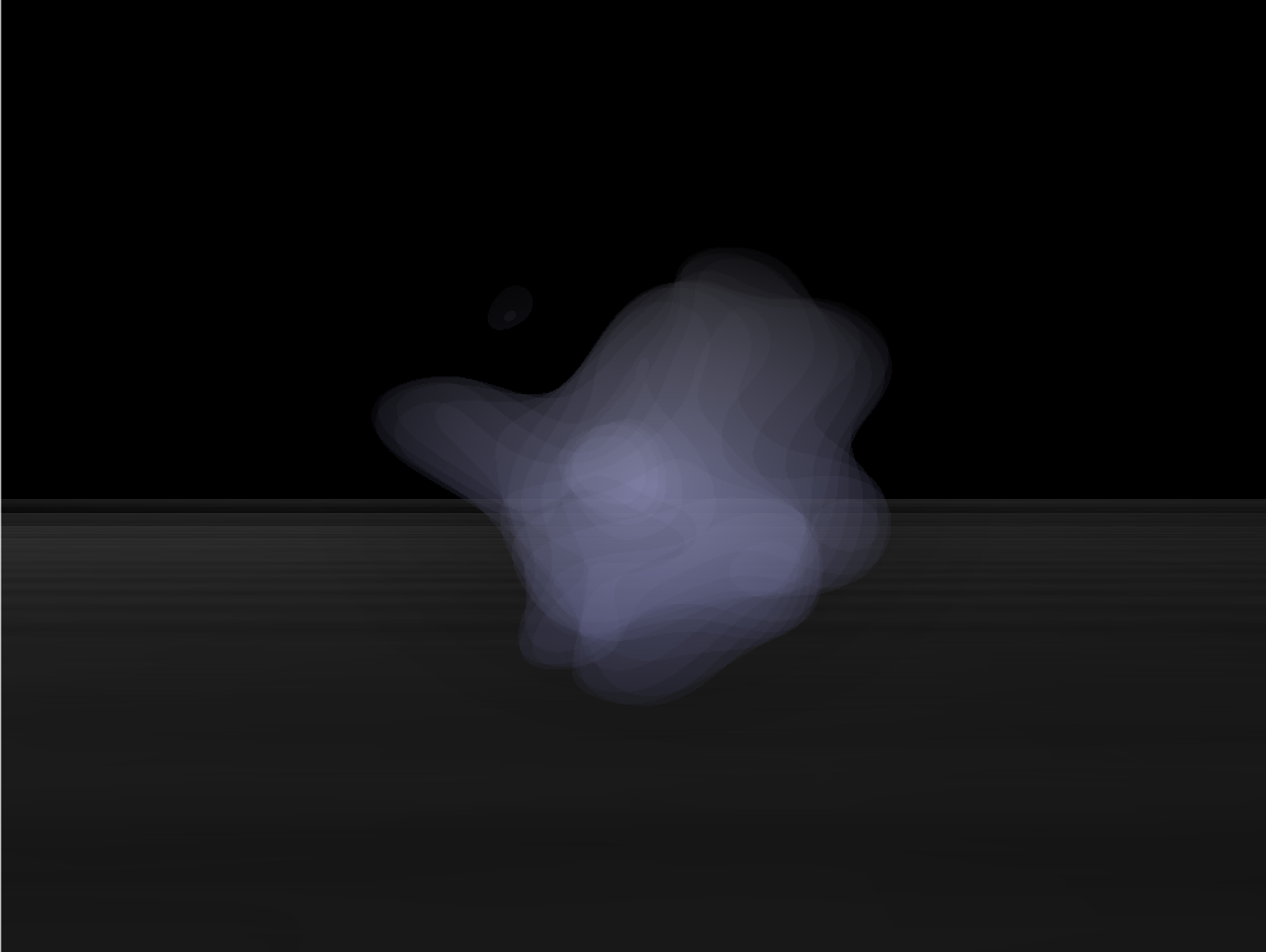 A cloudy blob thing
